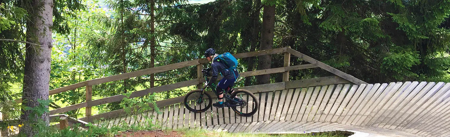 downhillen Learn to Ride Park Saalbach