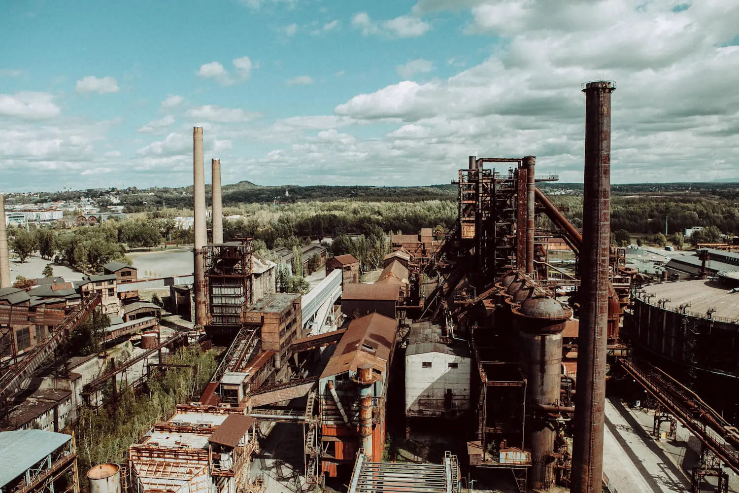 Industriegebied van Ostrava