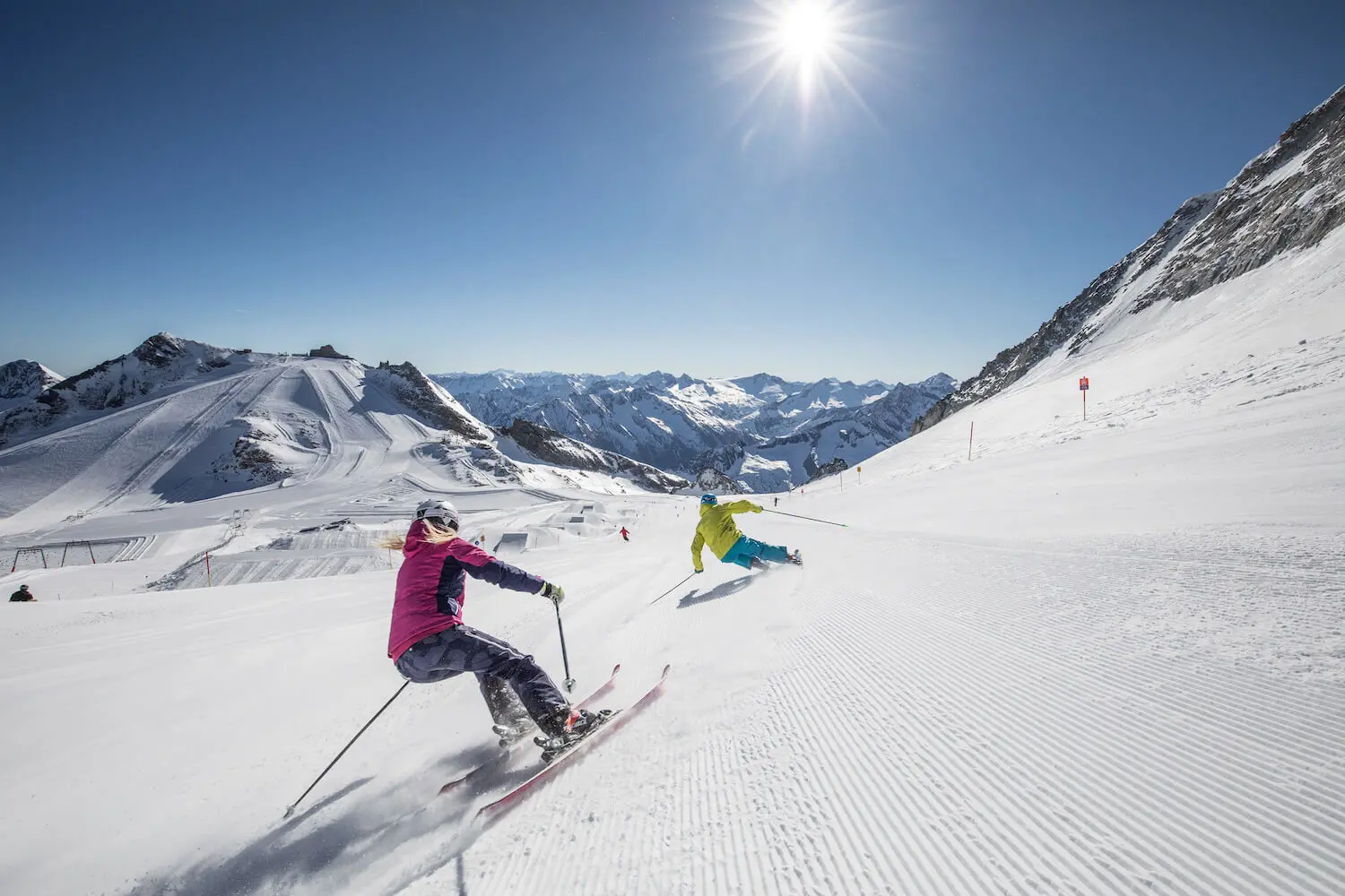 Wintersport Oostenrijk Hintertuxer Gletscher