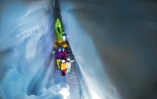 Reise ins ewige Eis: Entdecke die Geheimnisse des Hintertuxer Gletschers