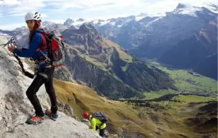 Die 5 besten Einsteiger-Klettersteige der Schweiz