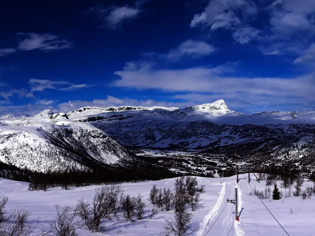 Beitostølen Skigebiet in Norwegen