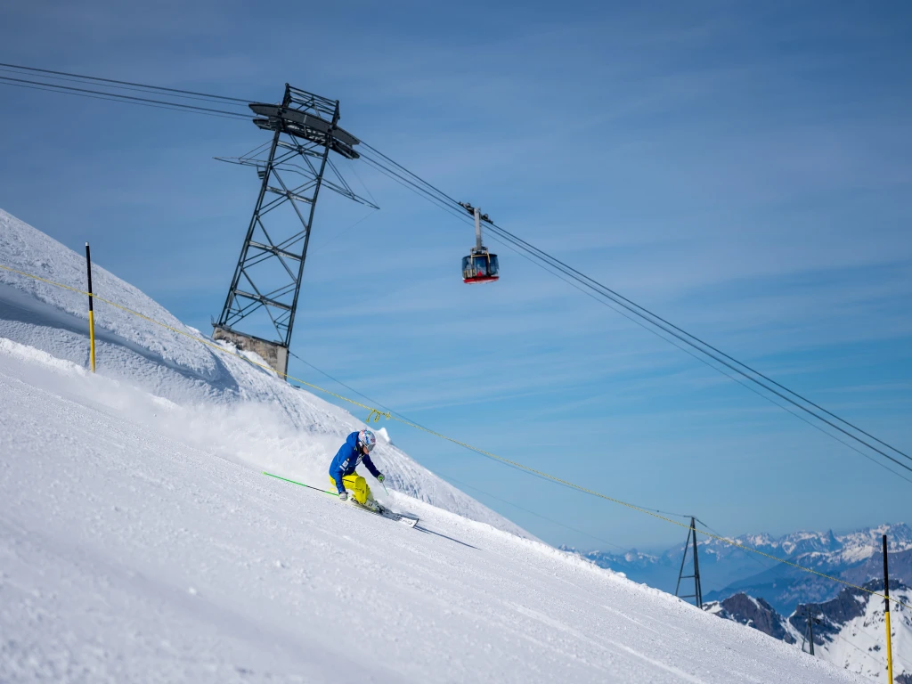 Engelberg skiing in Switzerland