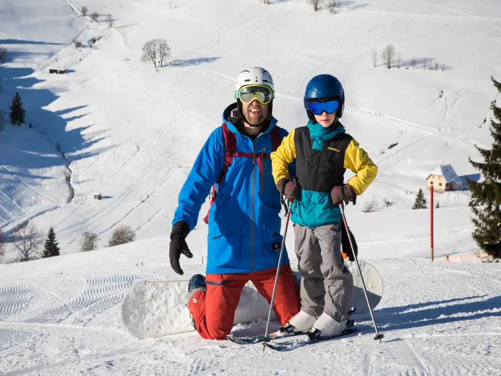 Wintersport met kinderen in Feldberg