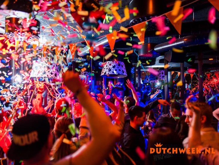 Dutchweek Norway feest met confetti
