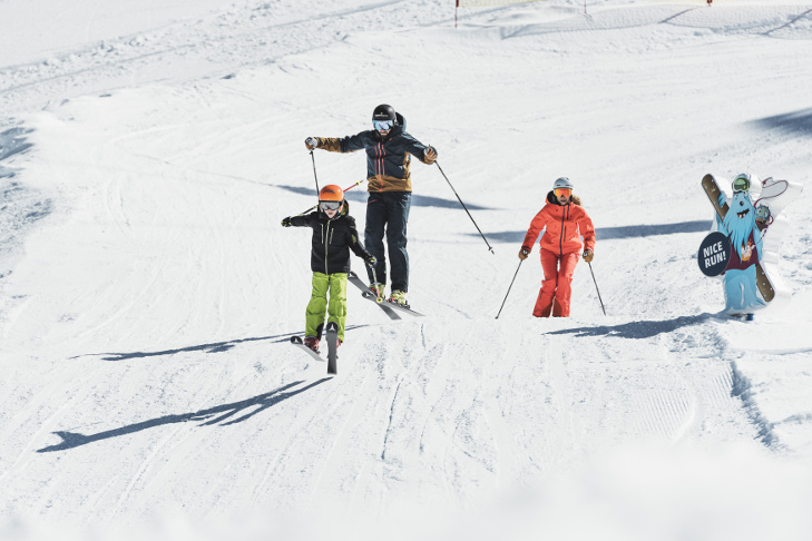 Leçons de ski pour toute la famille à Stubai