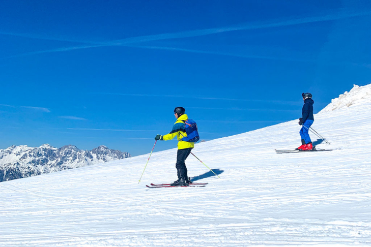 Skifahren im Skicircus