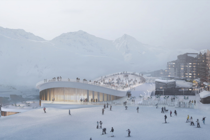 New sports centre at Val Thorens