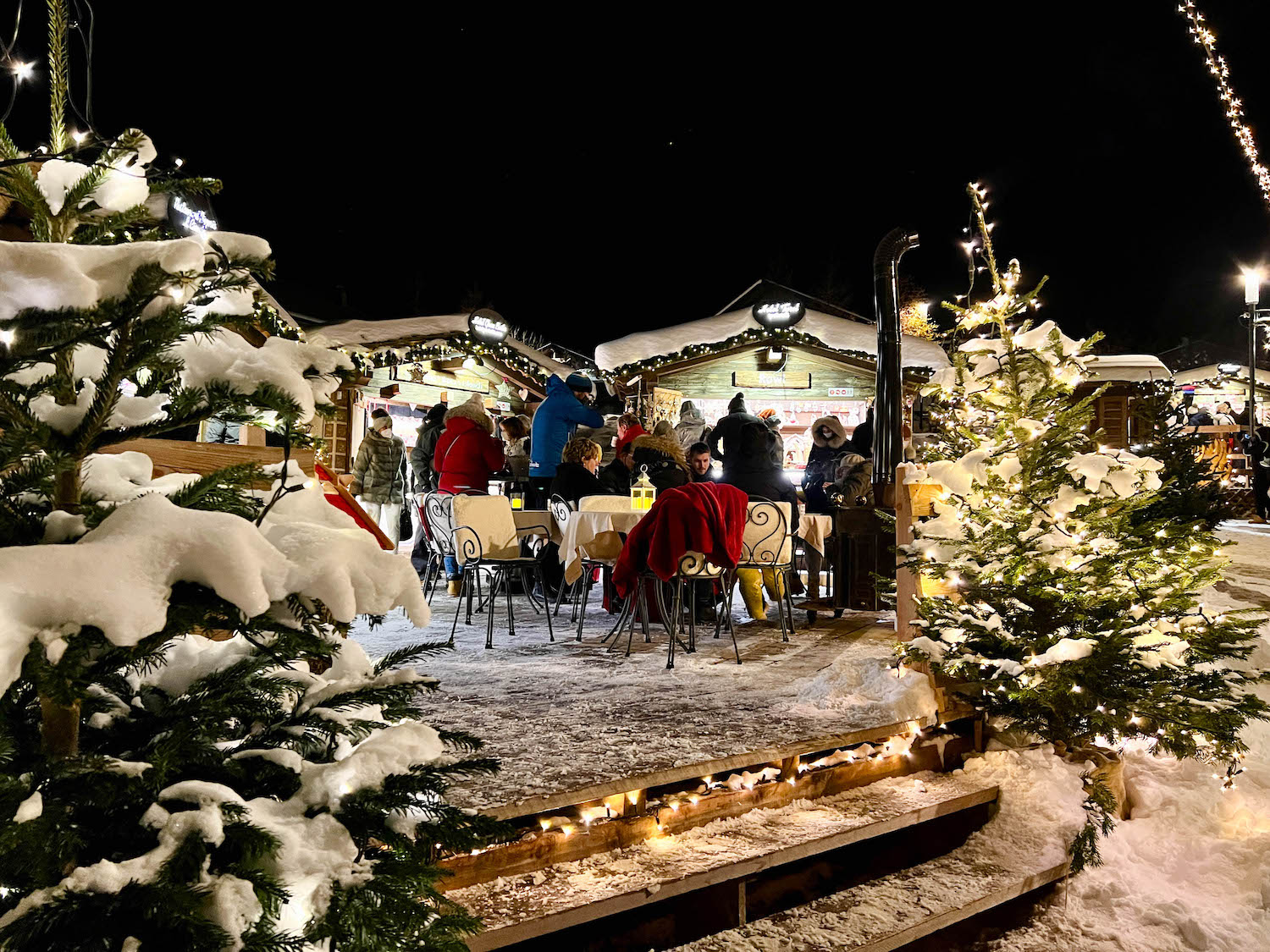 Weihnachtsmarkt in Selva Wolkenstein