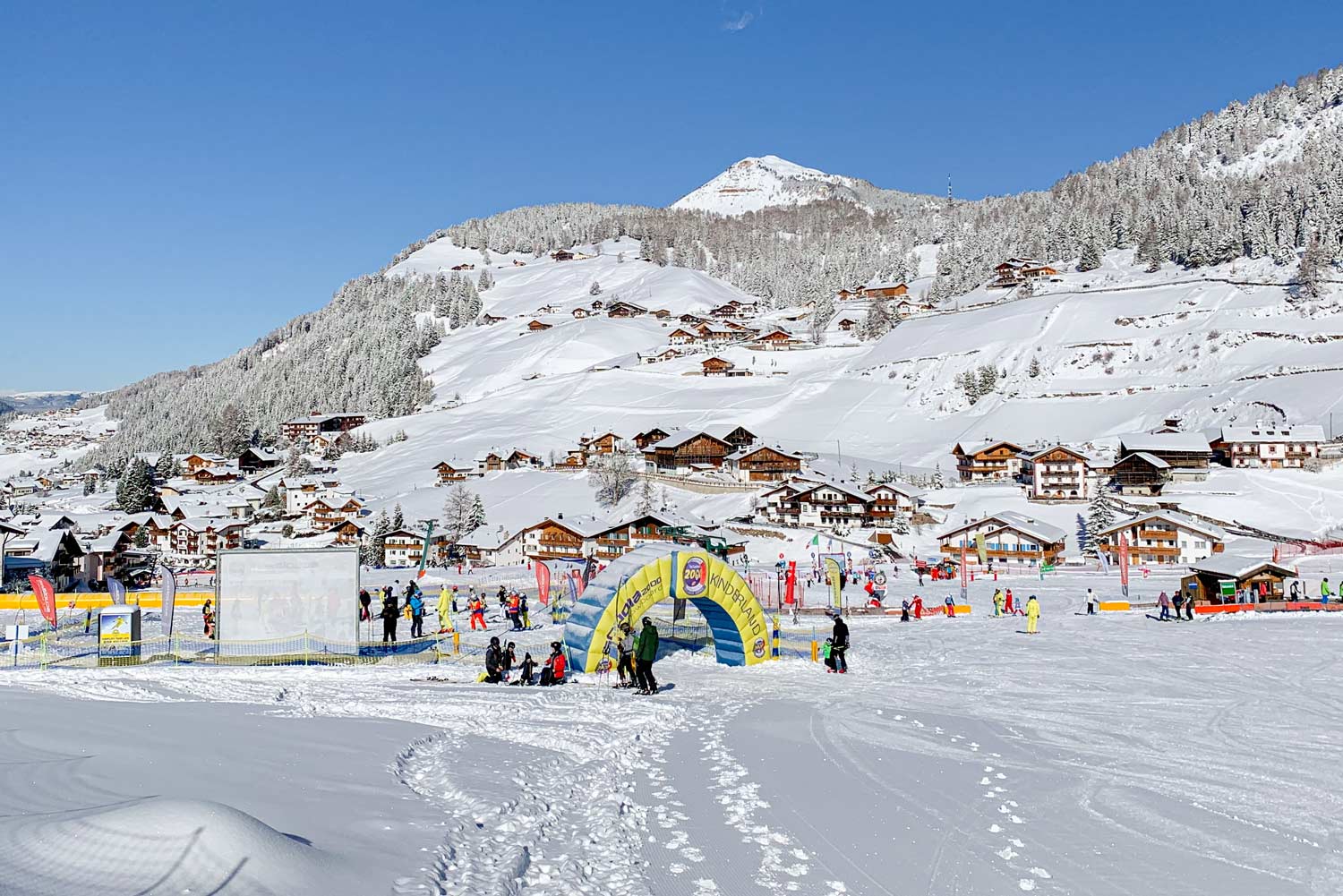 Kindvriendelijke skigebieden Italië Val Gardena