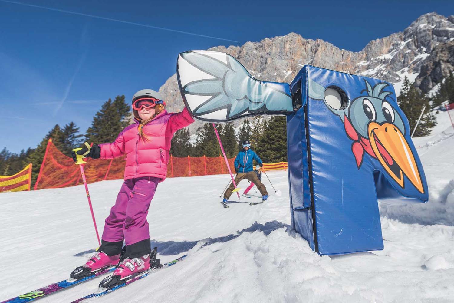 Funpark Kidsslope Skigebiet Zugspitze