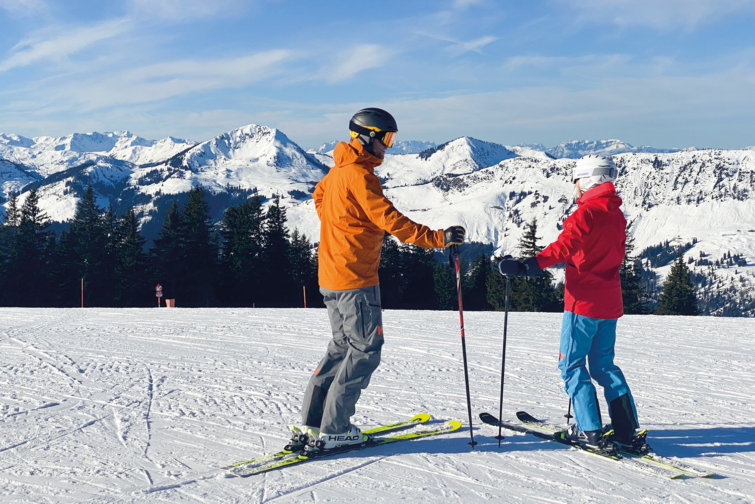 Skiurlaub mit dem Partner