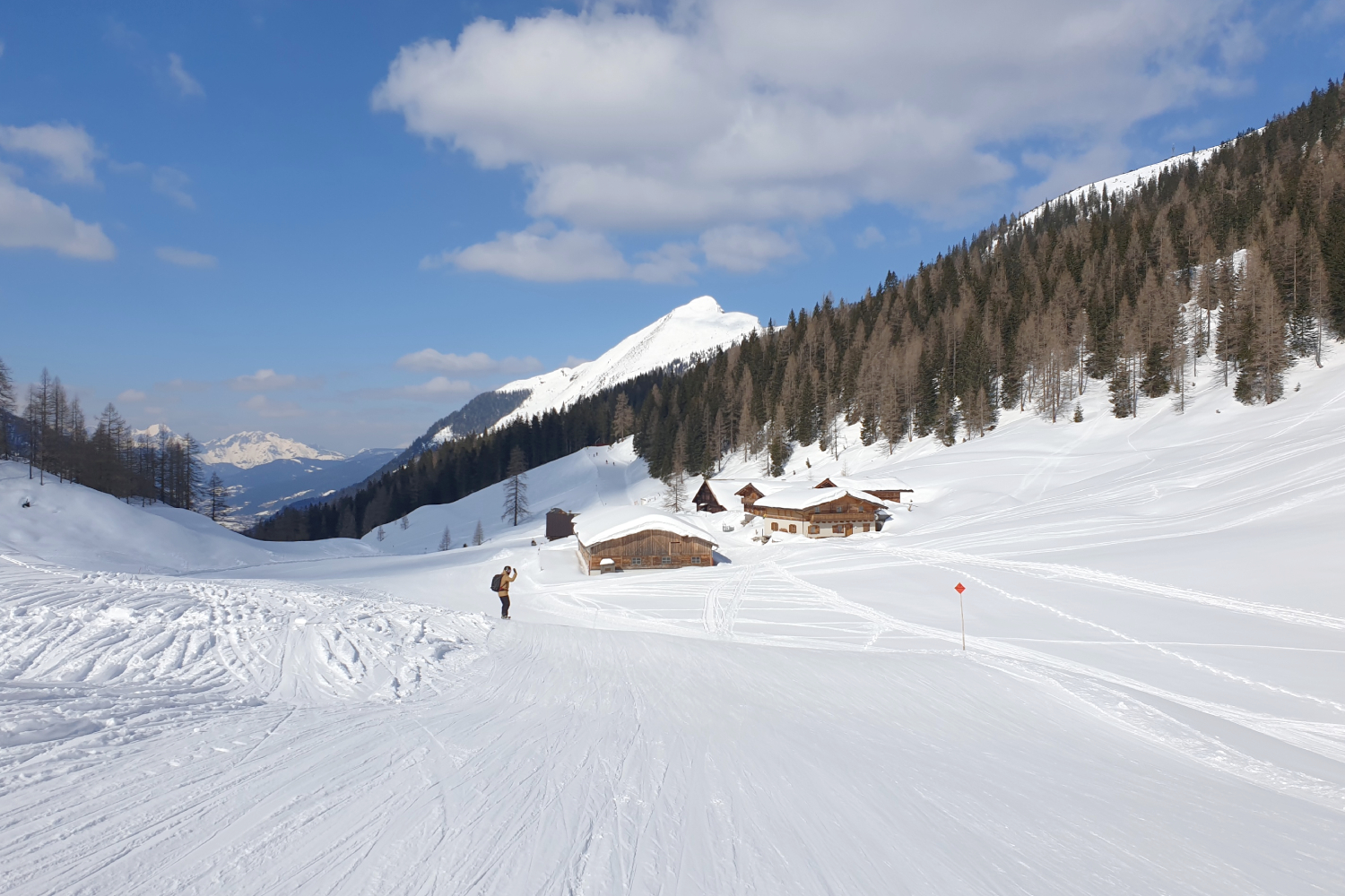 super Bedingungen in den Skigebieten am Wochenende
