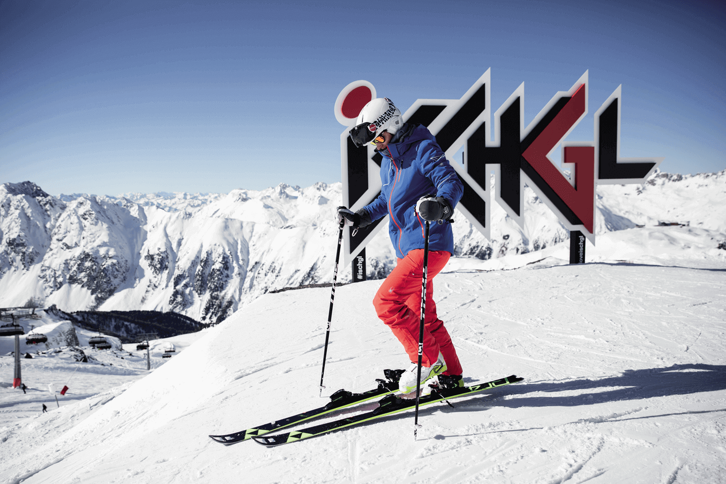 skiën in Ischgl