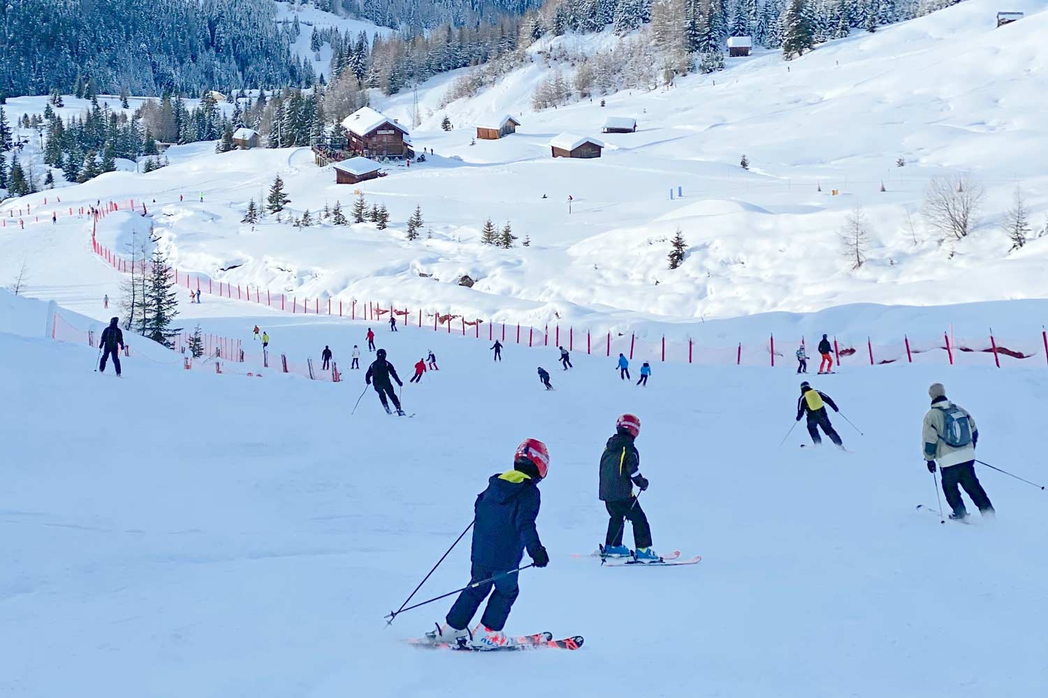 Wintersport met kinderen in Alta Badia