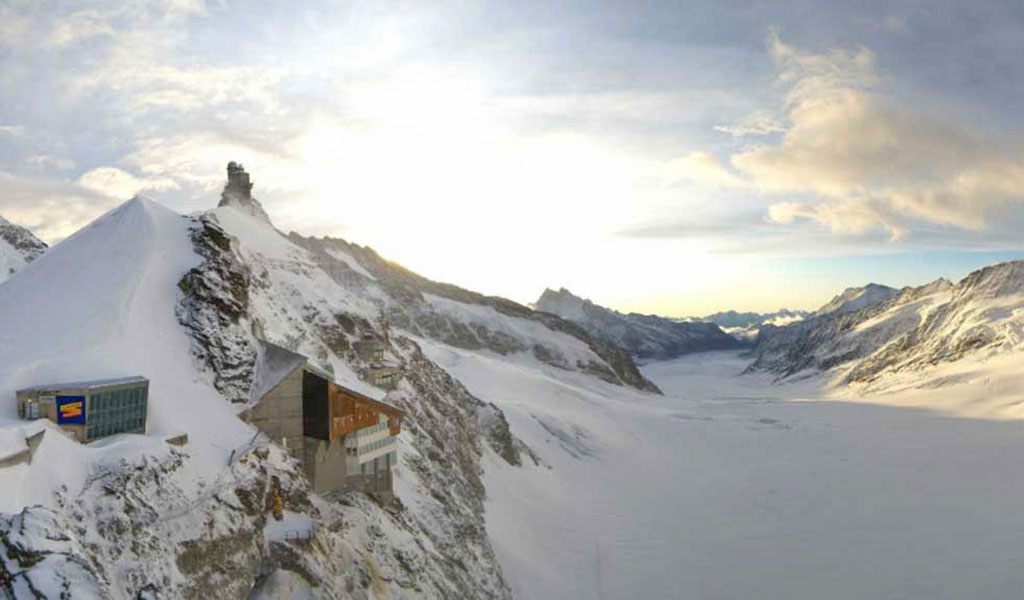 Sneeuwval Jungfrau Region