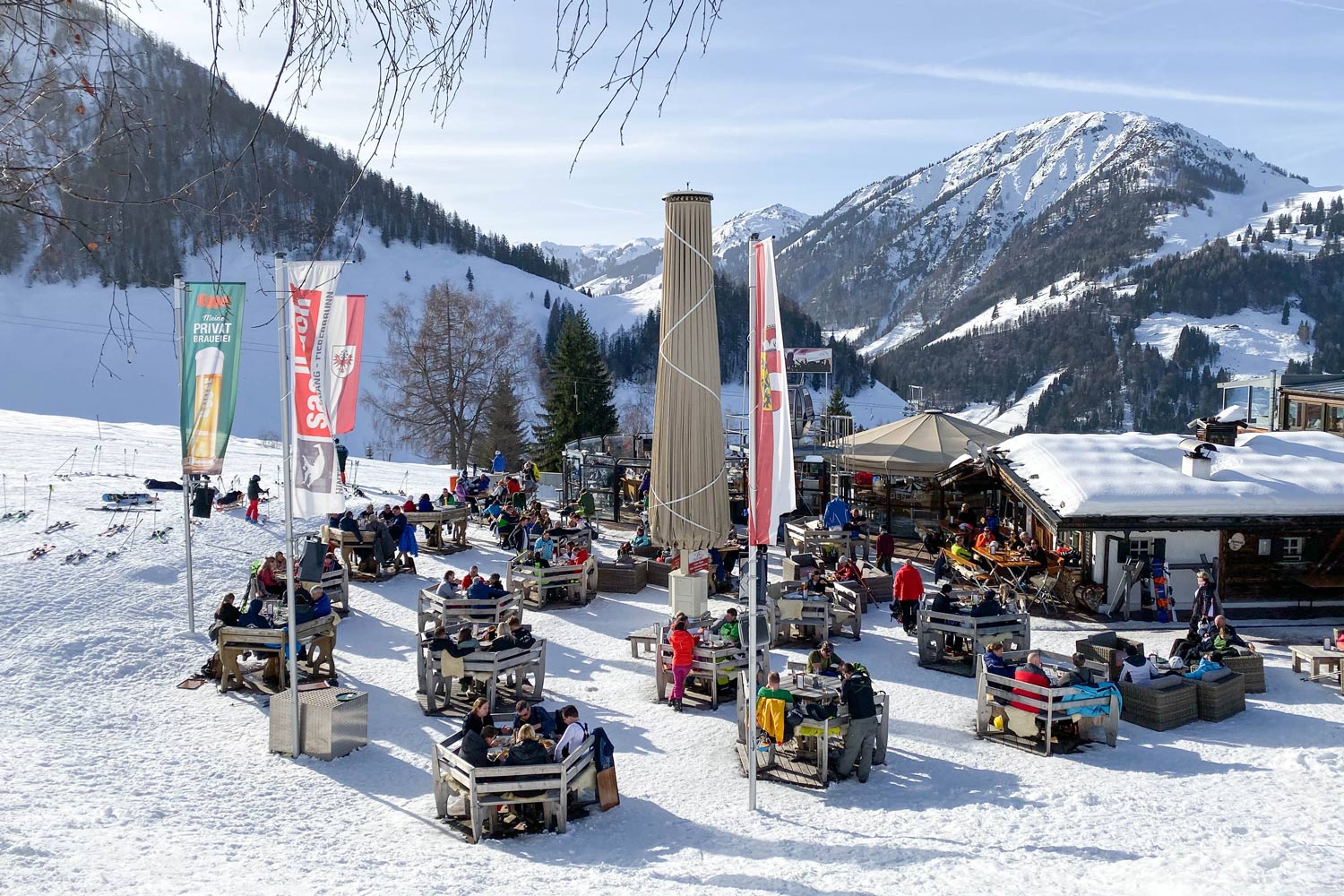 Berghut wintersport