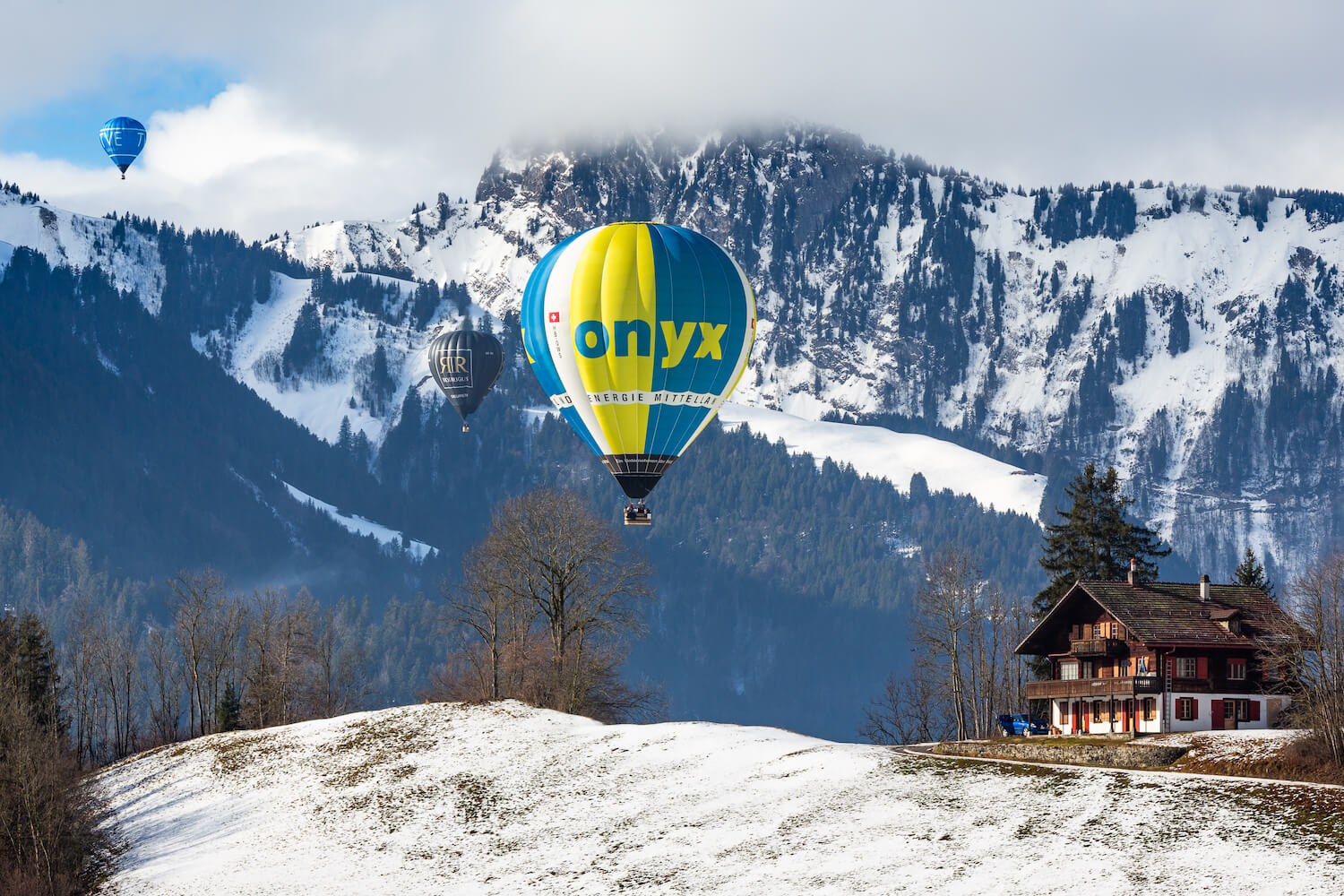 heteluchtballonvaarten Zwitserland