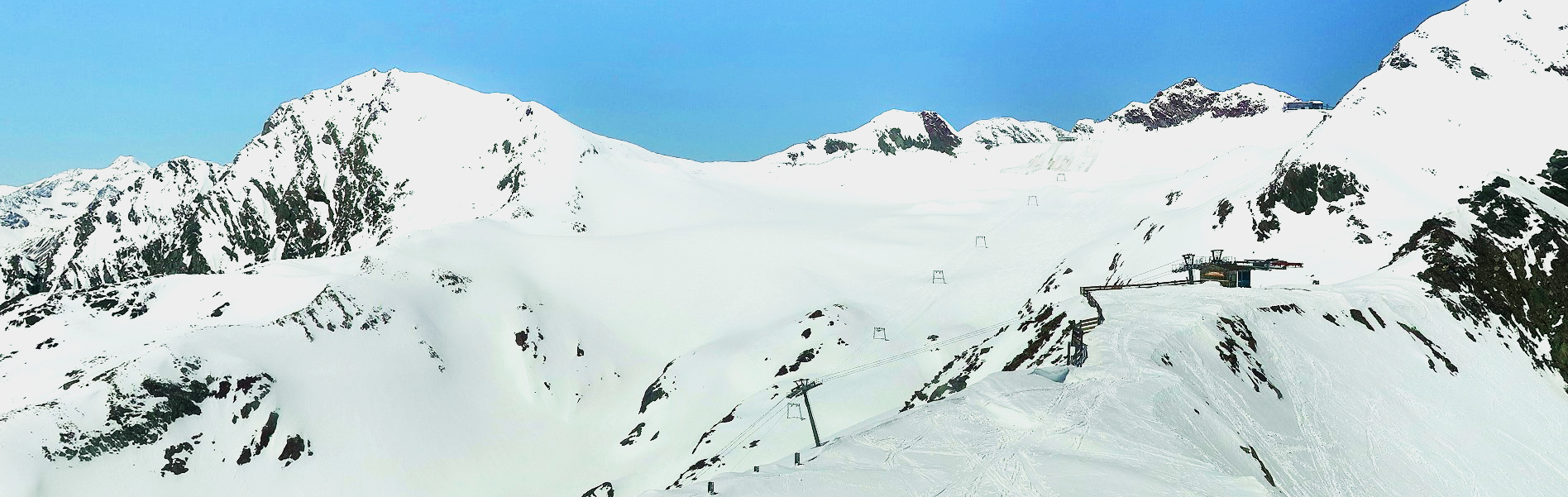 Stubaier Gletscher, Snowpark, Schneebedingungen