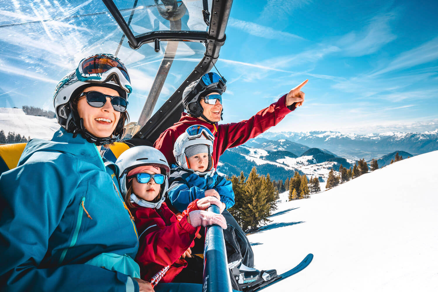 wintersport met kinderen SkiWelt