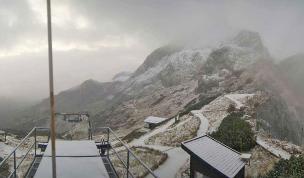 Sneeuwval Garmisch