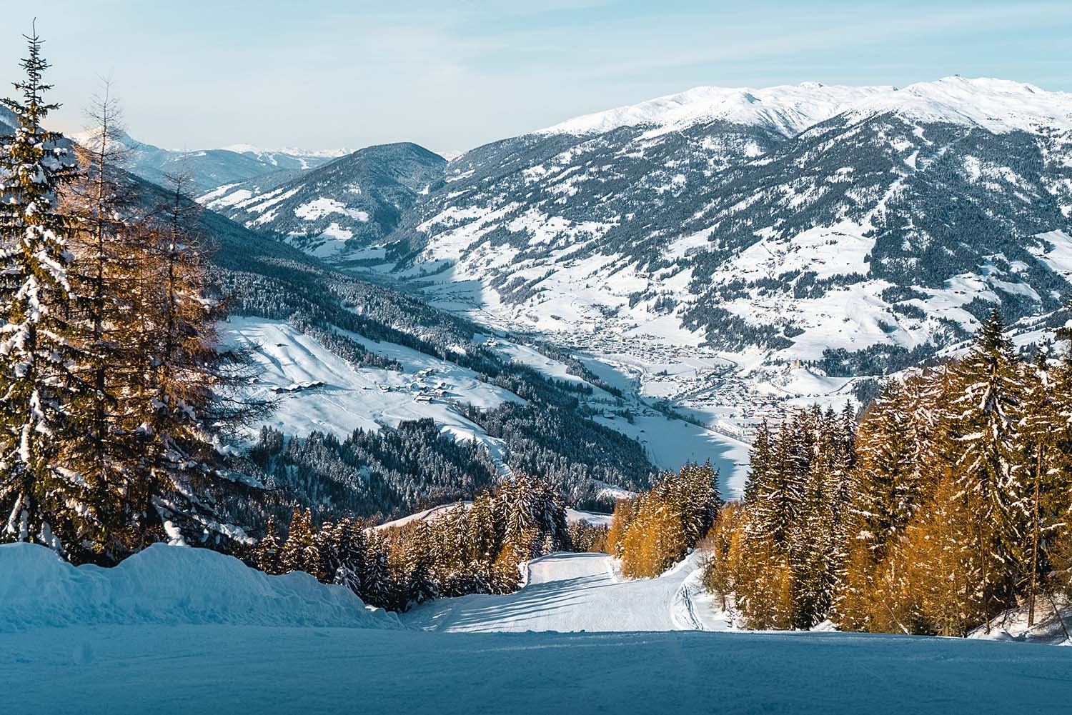 Osttirol Skifahren Piste