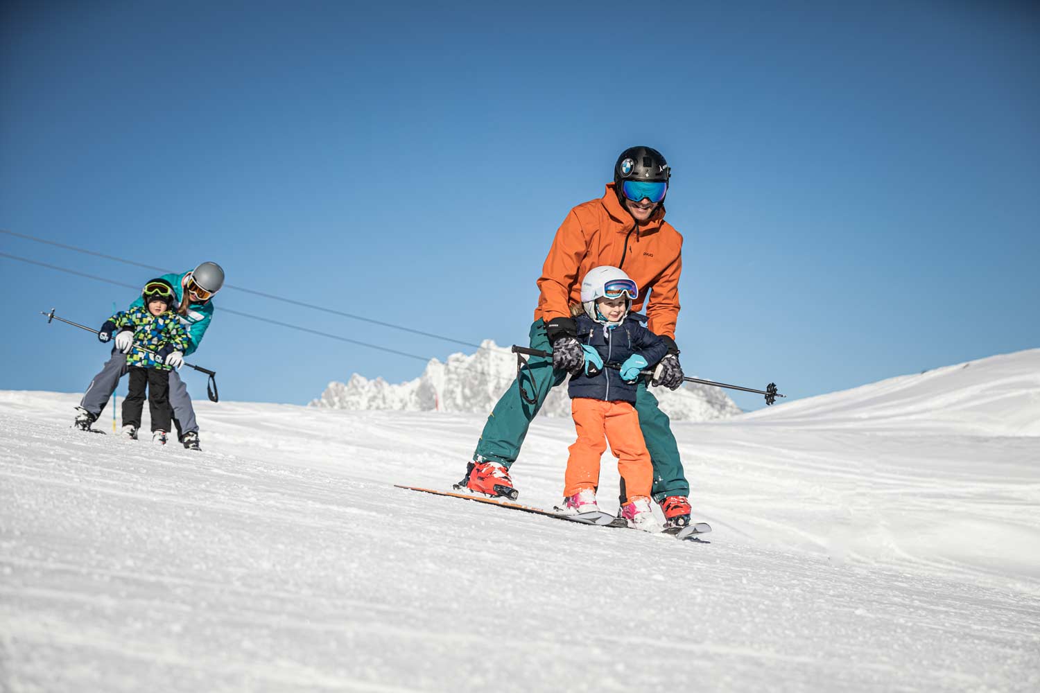 Wintersport met kinderen in St. Johann in Tirol