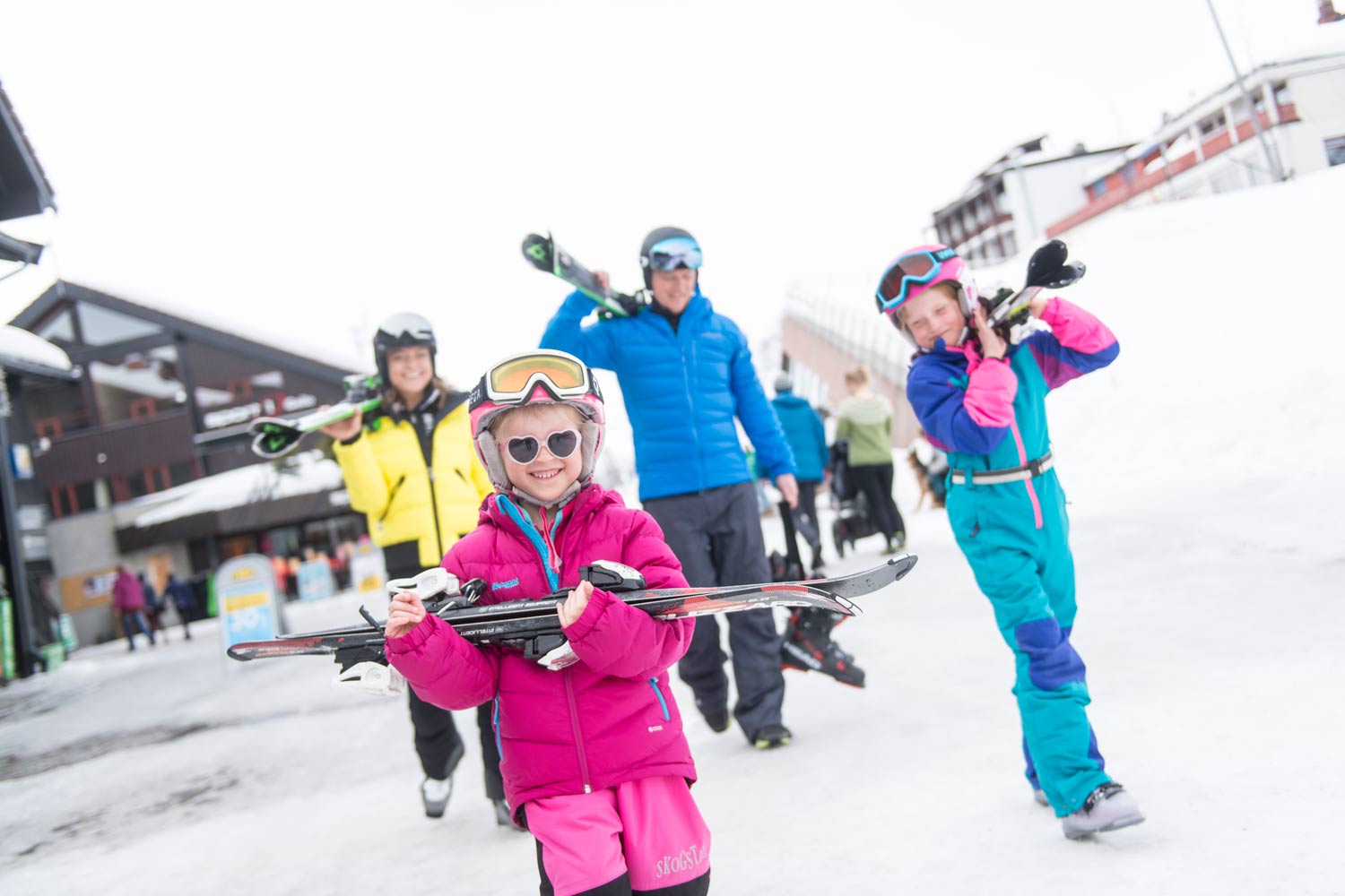 Met kinderen op wintersport in Noorwegen