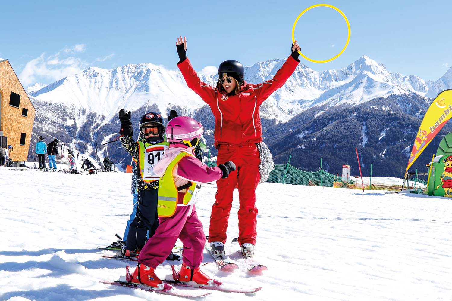 Skilehrer Skilehrerin Kinderskikurs