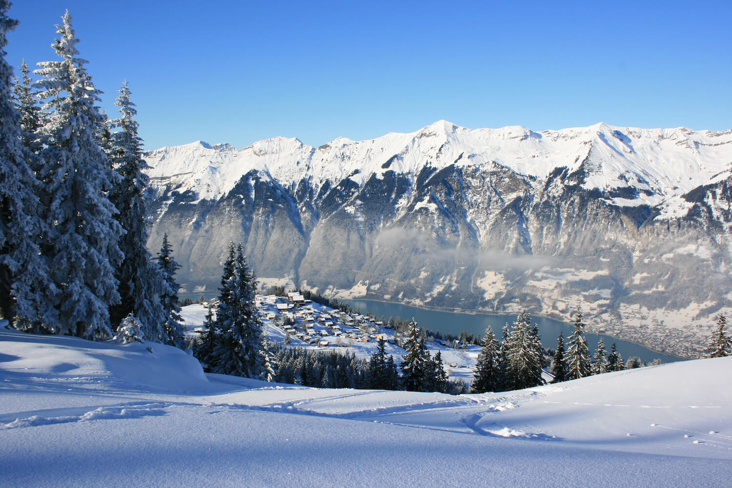 Skigebied Axalp Interlaken