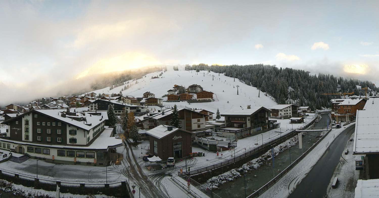 Verse sneeuw Lech am Arlberg